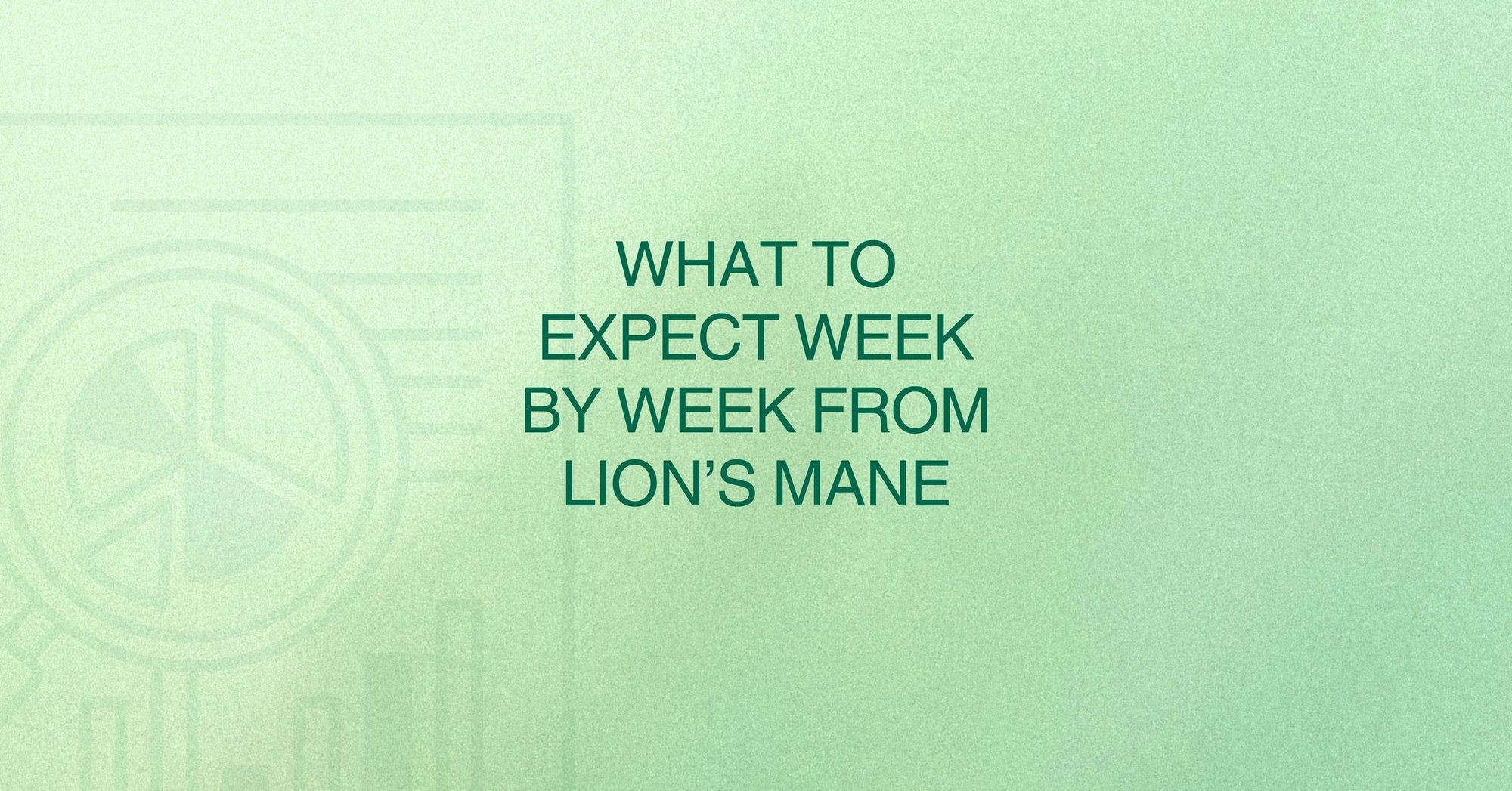Week by Week Results Lions Mane