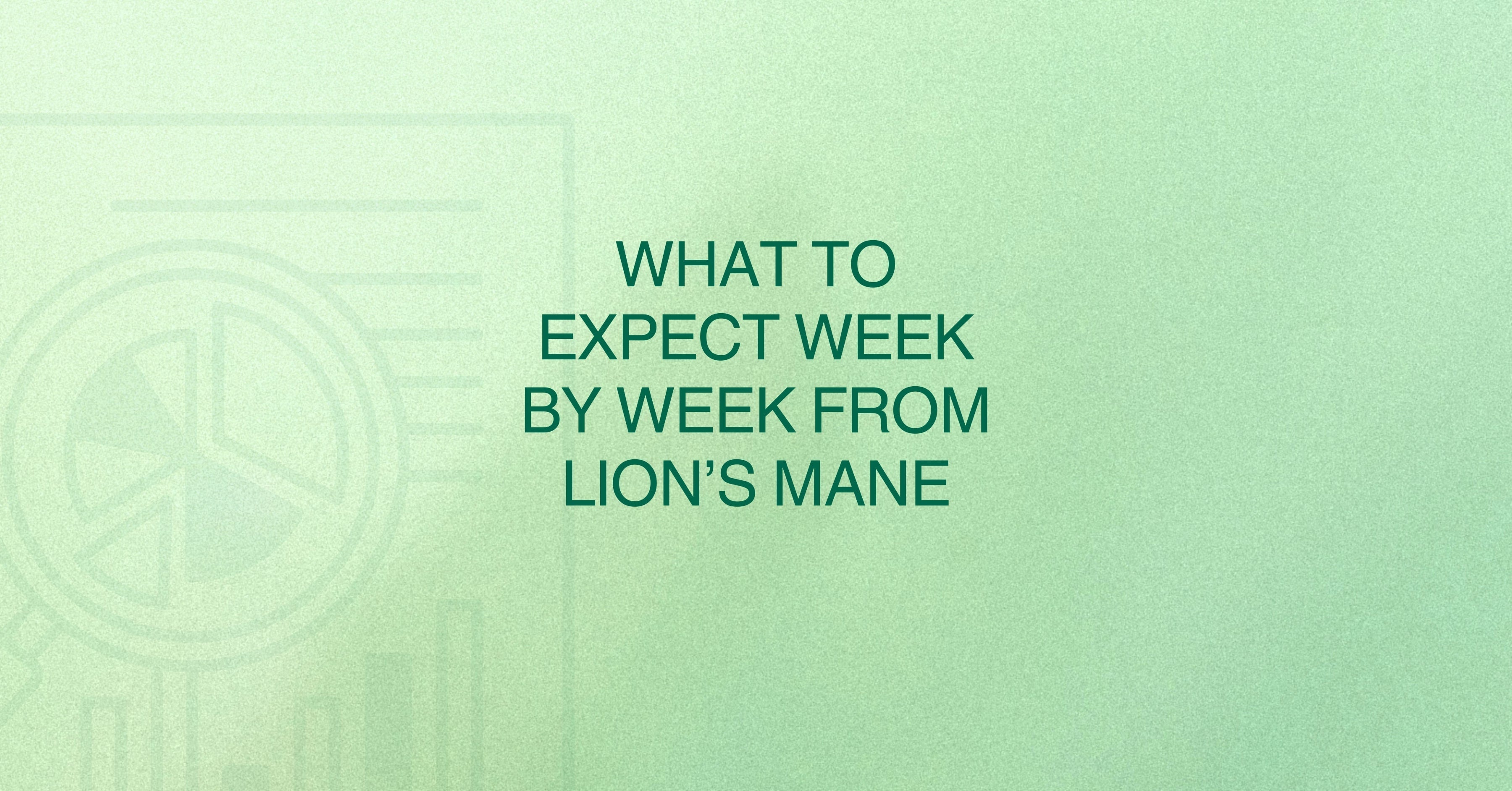 How Long Does Lion’s Mane Take to Work? What to Expect Week by Week